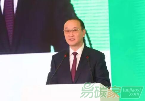 【上海碳配額遠期交易中央對手清算業務發布儀式】上海清算所董事長許臻發言